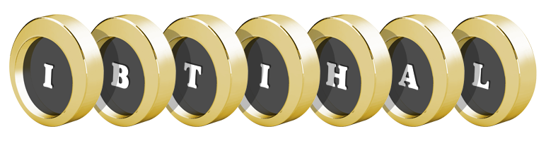 Ibtihal gold logo