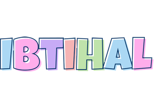 Ibtihal pastel logo