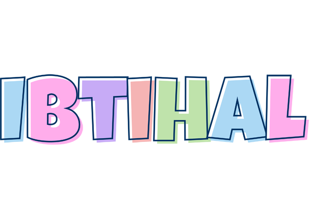 Ibtihal pastel logo