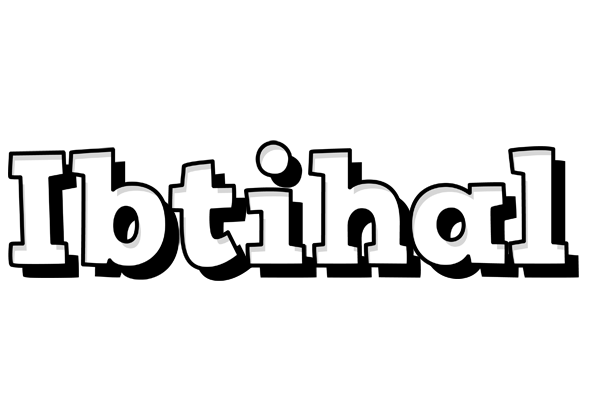 Ibtihal snowing logo
