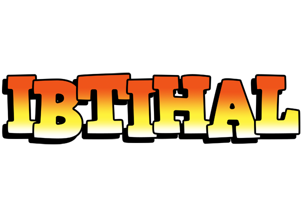 Ibtihal sunset logo