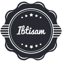 Ibtisam badge logo