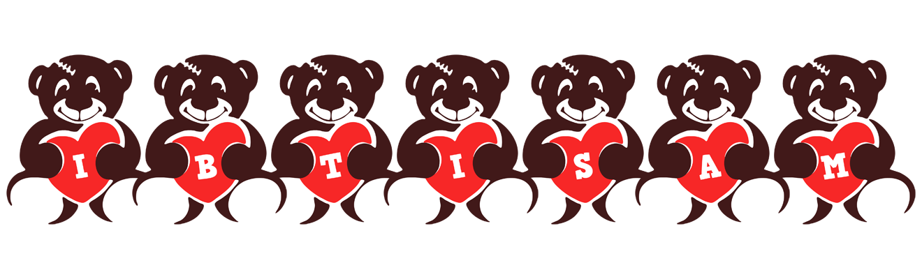 Ibtisam bear logo