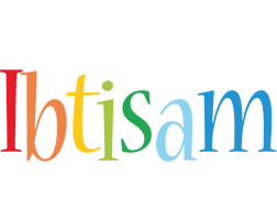 Ibtisam birthday logo