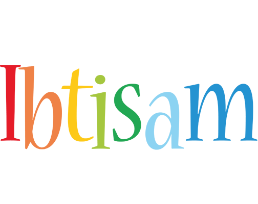 Ibtisam birthday logo