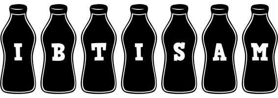 Ibtisam bottle logo