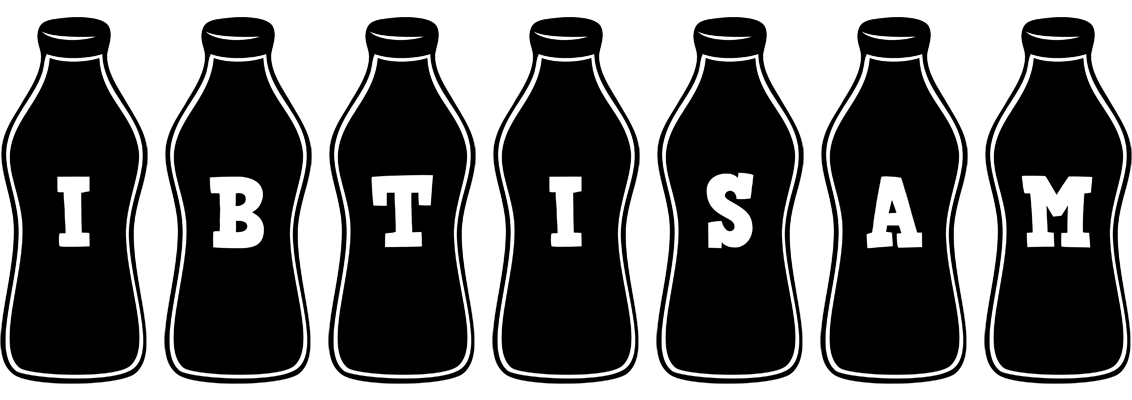 Ibtisam bottle logo