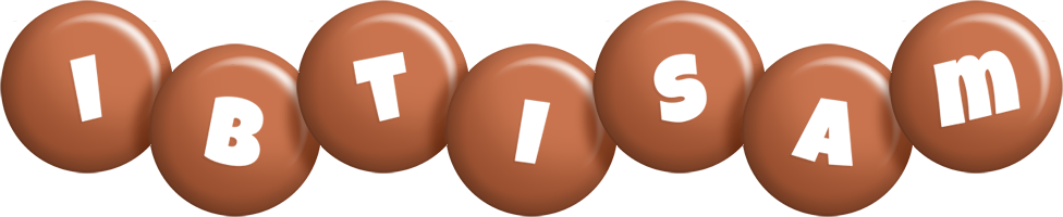 Ibtisam candy-brown logo