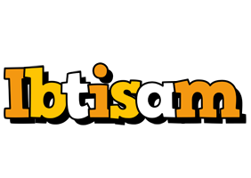 Ibtisam cartoon logo