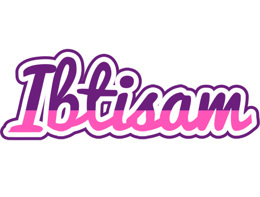 Ibtisam cheerful logo