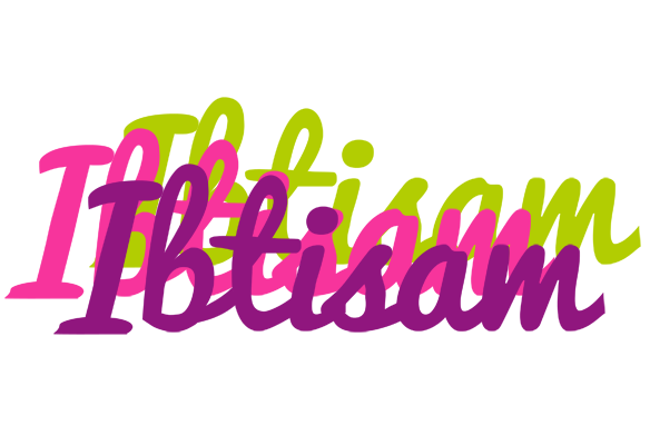Ibtisam flowers logo