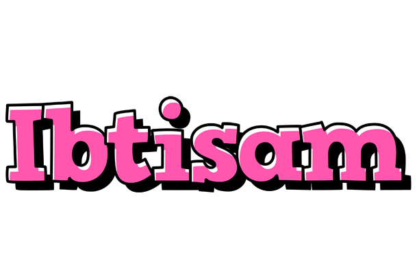 Ibtisam girlish logo