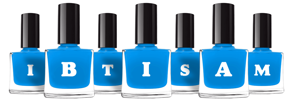 Ibtisam glossy logo