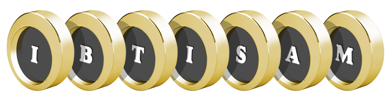 Ibtisam gold logo