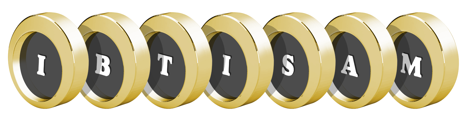 Ibtisam gold logo