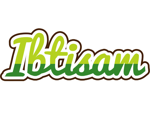 Ibtisam golfing logo