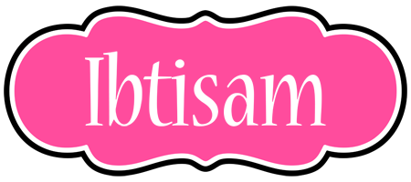 Ibtisam invitation logo