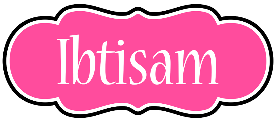 Ibtisam invitation logo