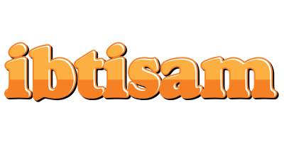 Ibtisam orange logo