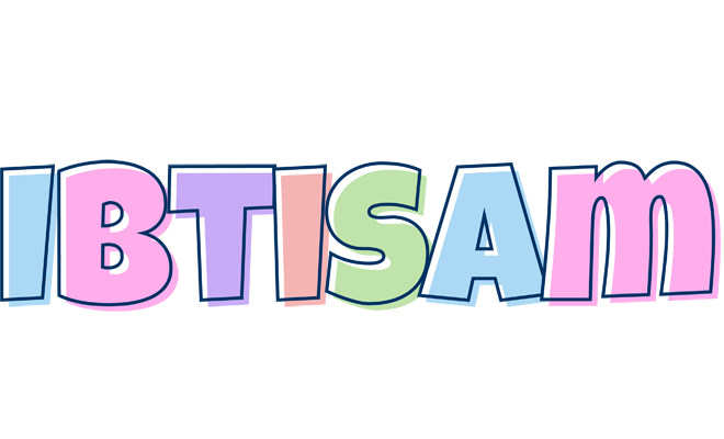 Ibtisam pastel logo