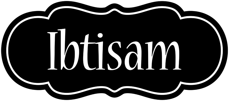 Ibtisam welcome logo