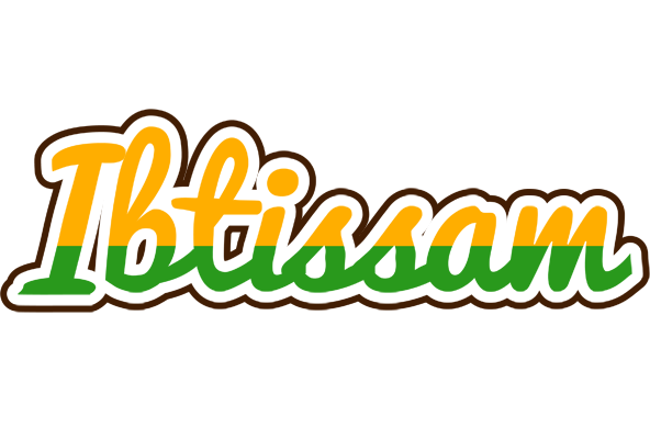 Ibtissam banana logo