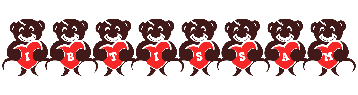 Ibtissam bear logo