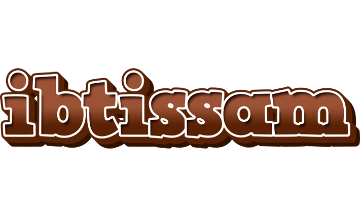 Ibtissam brownie logo