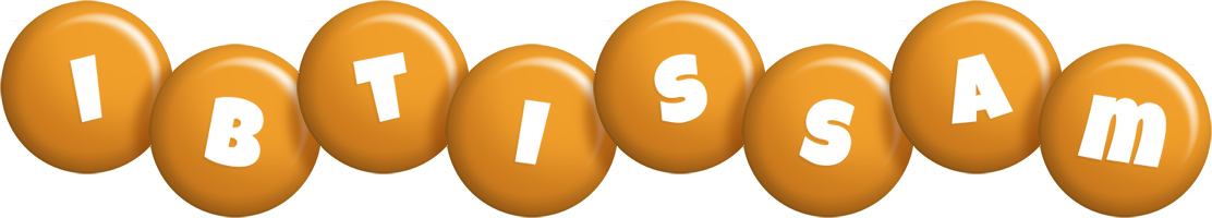 Ibtissam candy-orange logo