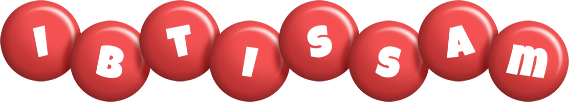 Ibtissam candy-red logo