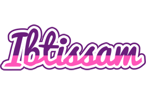 Ibtissam cheerful logo