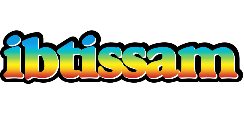Ibtissam color logo