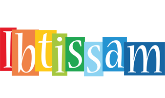 Ibtissam colors logo