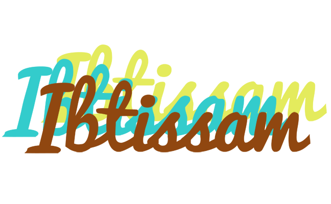 Ibtissam cupcake logo