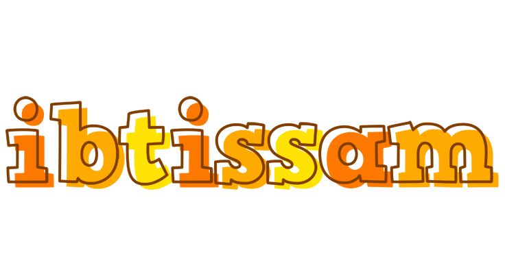 Ibtissam desert logo