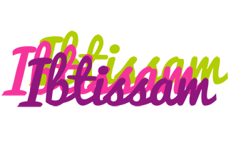 Ibtissam flowers logo