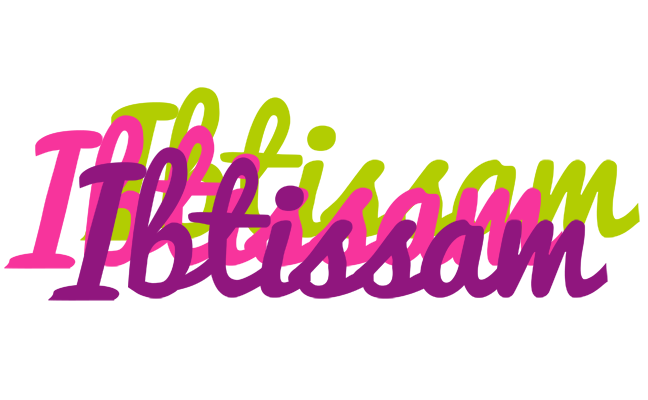 Ibtissam flowers logo
