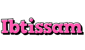 Ibtissam girlish logo