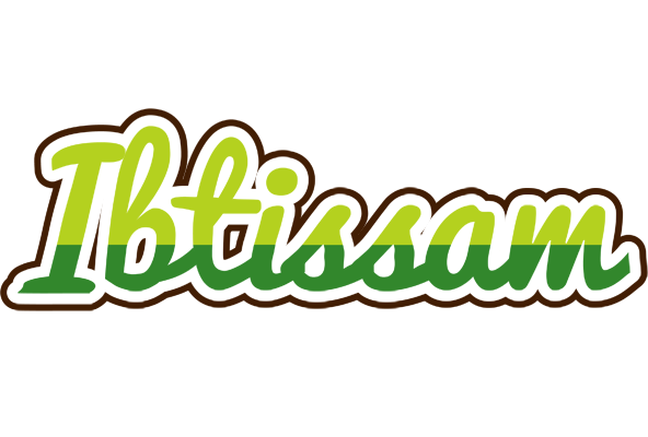 Ibtissam golfing logo