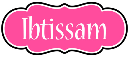 Ibtissam invitation logo