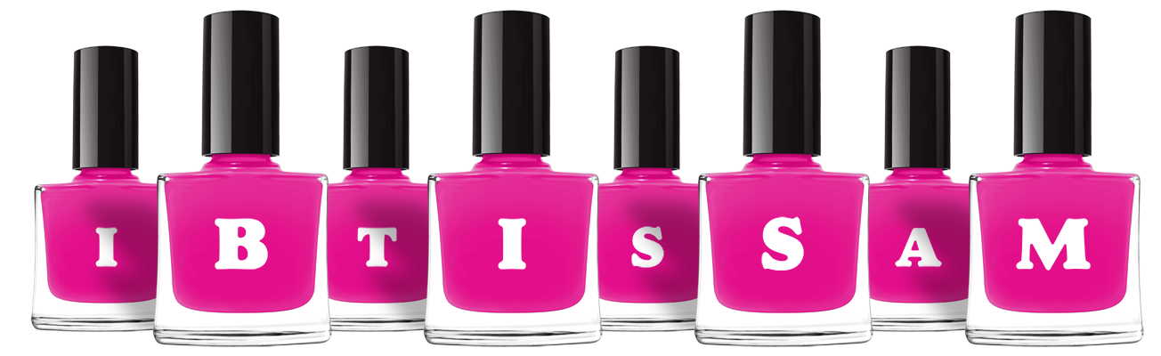 Ibtissam nails logo