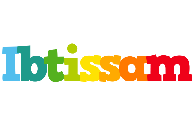 Ibtissam rainbows logo
