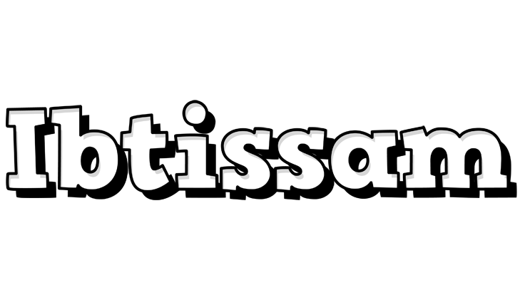 Ibtissam snowing logo