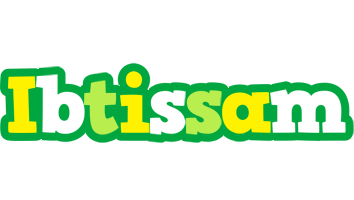 Ibtissam soccer logo