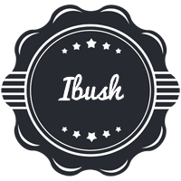 Ibush badge logo