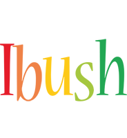 Ibush birthday logo