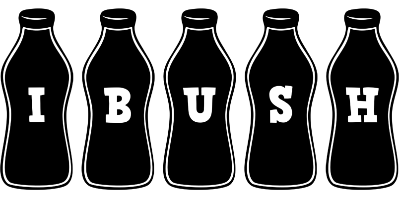 Ibush bottle logo