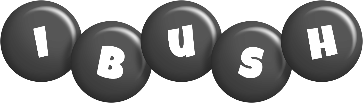 Ibush candy-black logo