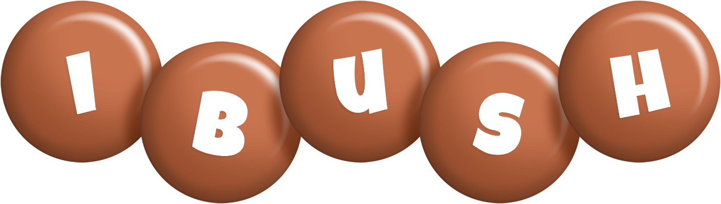 Ibush candy-brown logo