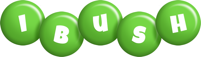 Ibush candy-green logo